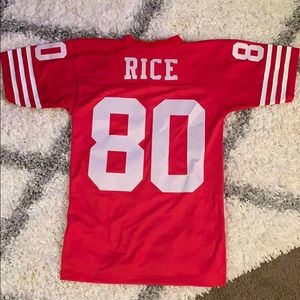 NFL San Francisco 49ers #80 Rice Jersey